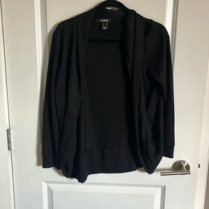 Black cardigan